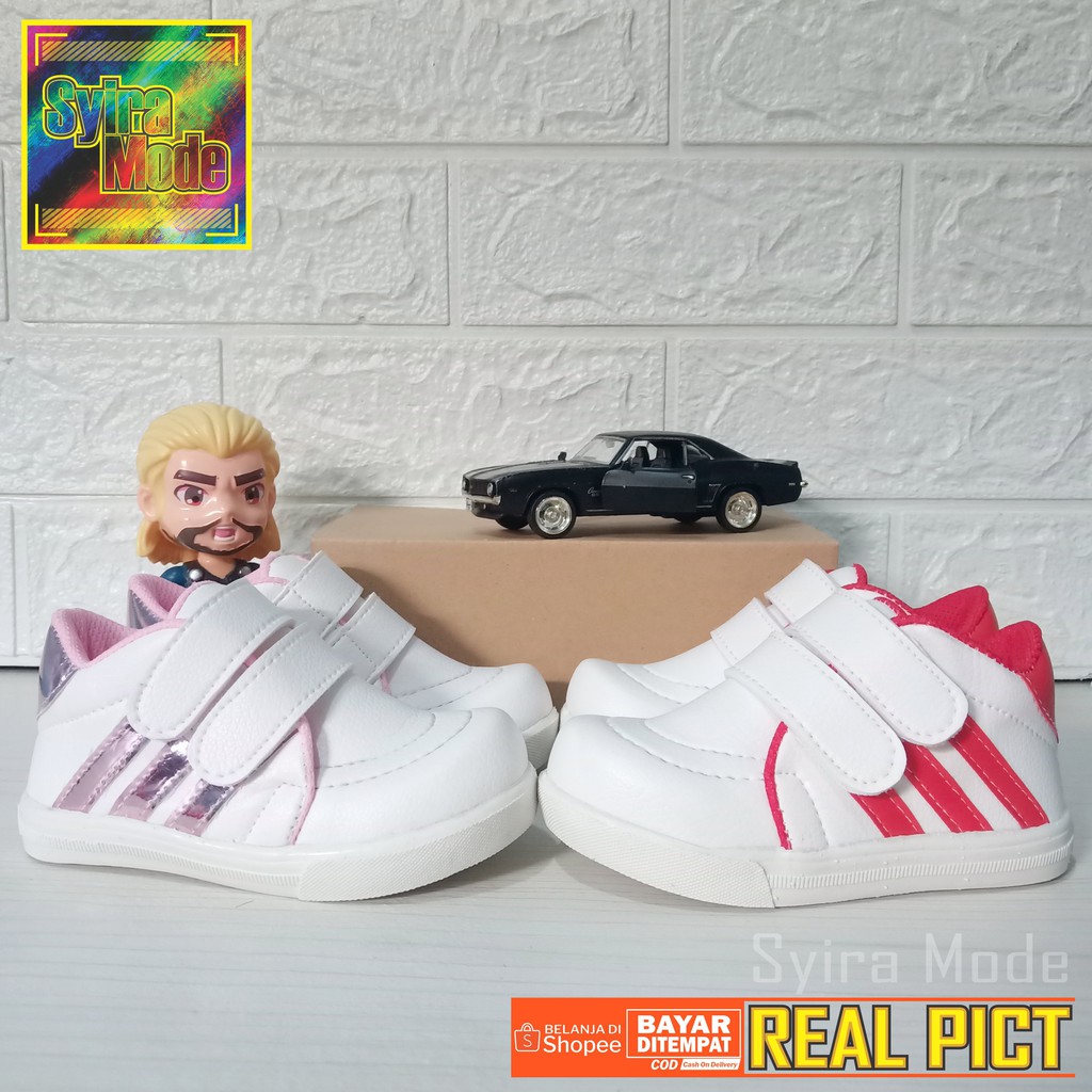 Sepatu Anak Perempuan &amp; Anak Laki-Laki / Sepatu Anak Usia 1 - 3 Tahun / Sneakers Flat-3 Cassual