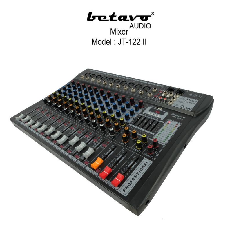 BREWOG BETAVO INDONESIA MIXER  JT 122 V2 12 CHANNEL