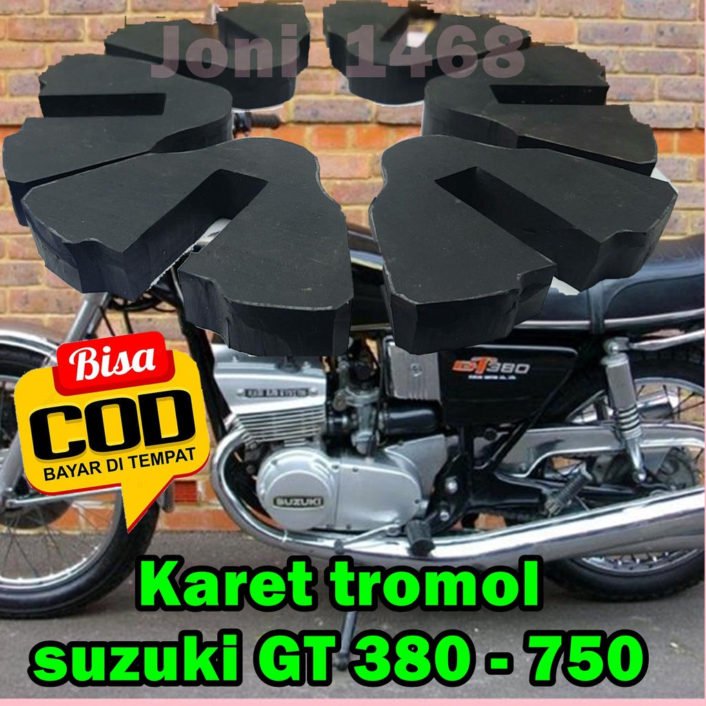 karet tromol suzuki gt 380 -750 dari ban forklif | nap gear suzuki gt 380- GT 250 - GT 750 Suzuki GT