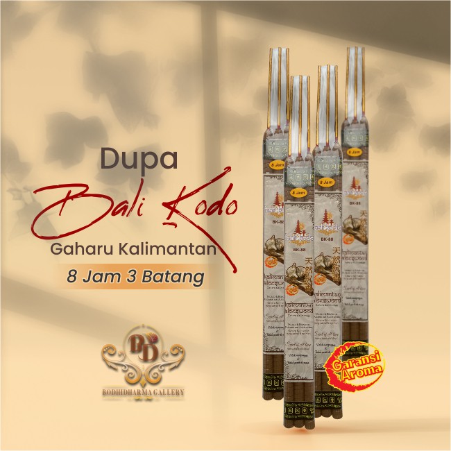 Dupa Hio Wangi Harum Bali Kodo Gaharu Kalimantan 8 Jam 3 Batang