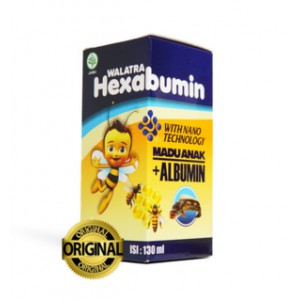 Walatra Hexabumin Madu Anak Albumin With Nano Technology Asli 100%