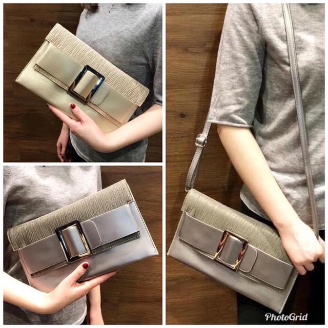 Clutch Wanita PP-1129 Tas Tangan Wanita Import - Tas Pesta Import