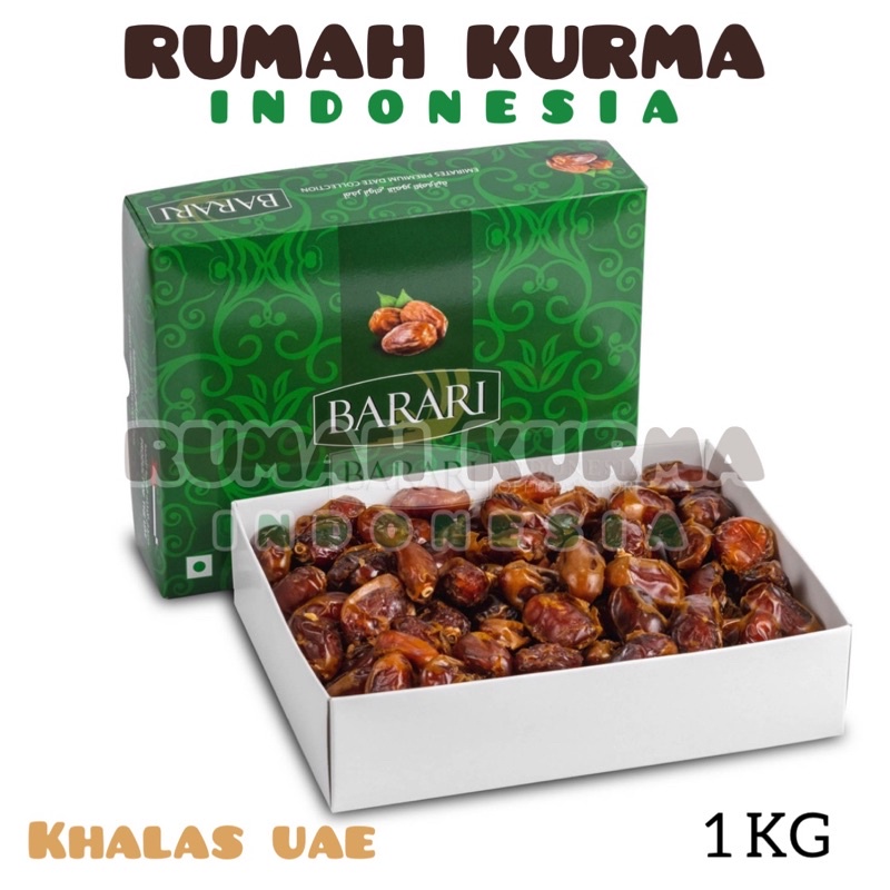 

Kurma Barari Khalas UAE Pack 1Kg Original BPOM