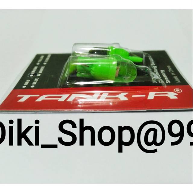 Lampu LED kedip 7 warna motor 2 buah