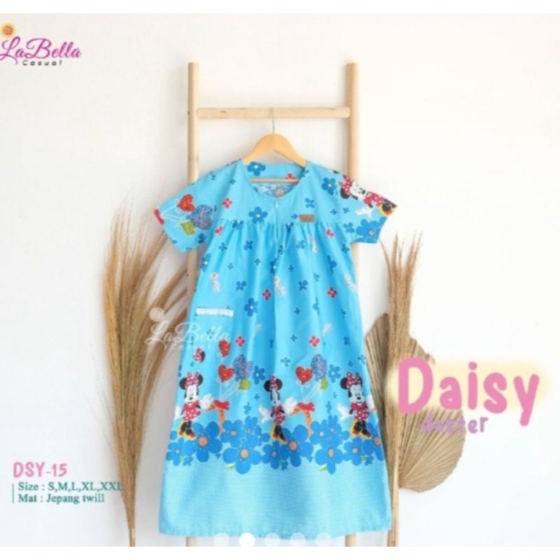 LABELLA DASTER ANAK DAISY BUNGA BLUE/ DASTER CANTIK ANAK PEREMPUAN