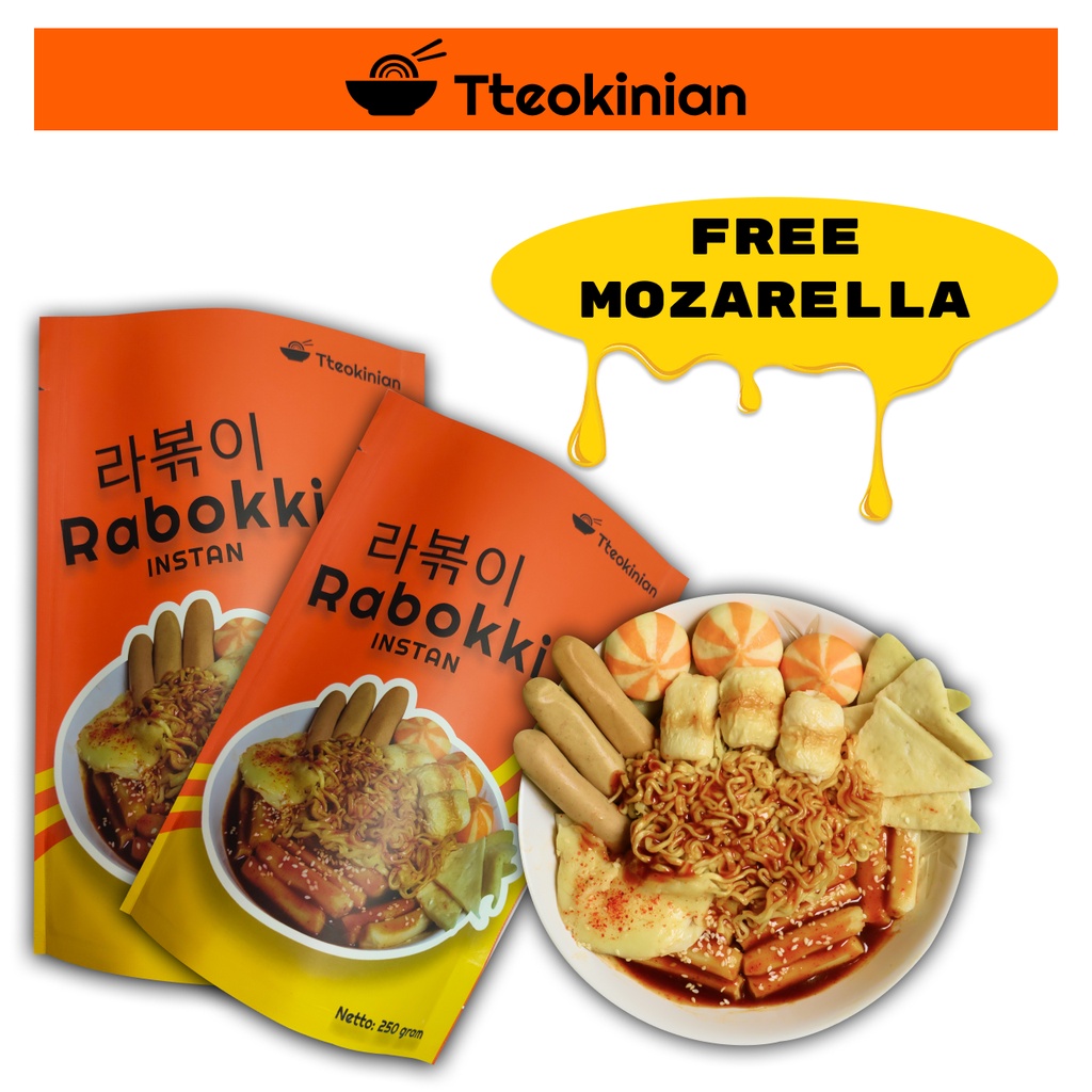 

RABOKKI BY TTEOKINIAN / RAPOKKI / RAMEN TOPOKKI TOKPOKKI INSTAN HALAL