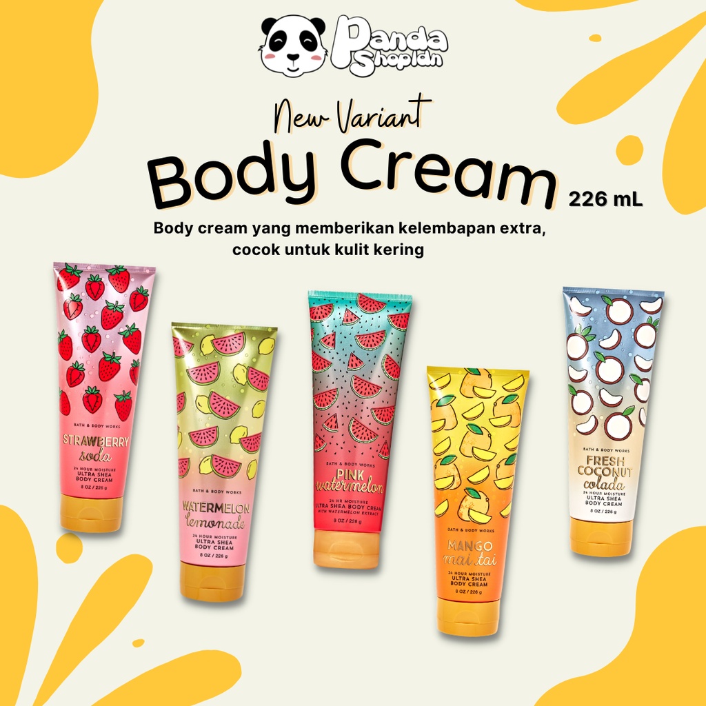 BBW Body Cream Baru