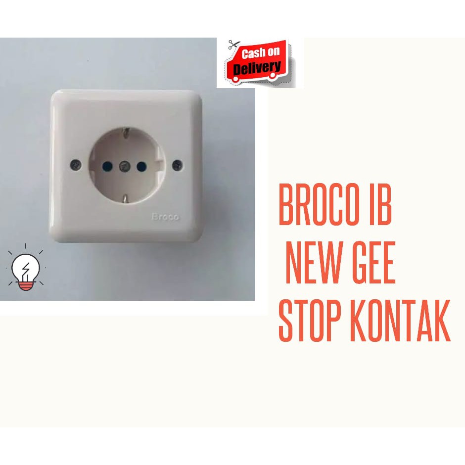 BROCO IB STOP KONTAK ARDE CREAM- 5511U NEW GEE INBOW TANAM