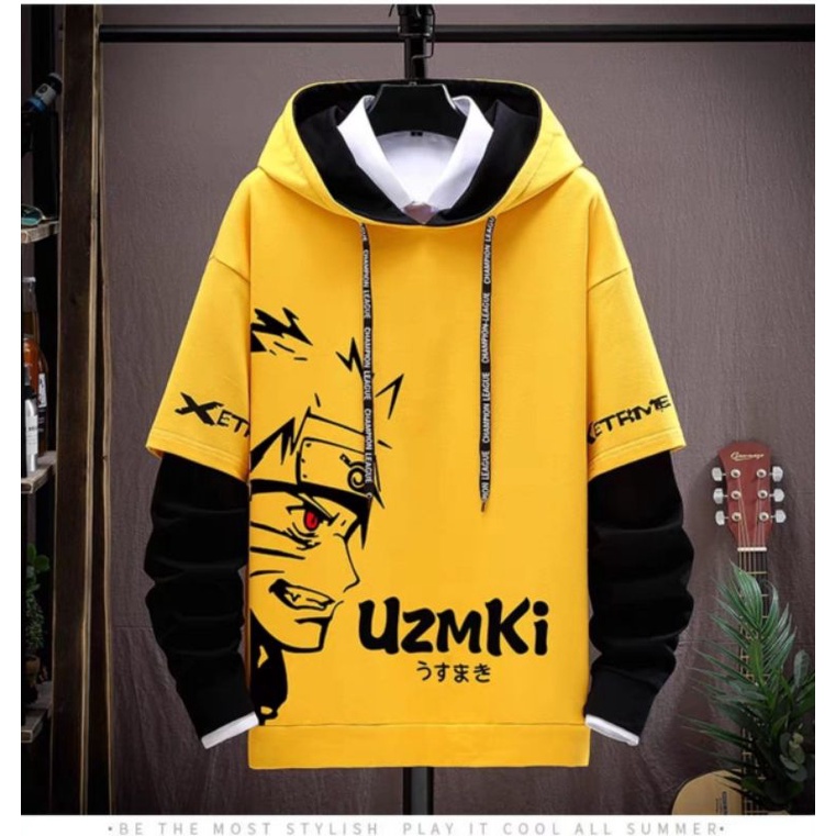 SWEATER HODDIE PRIA ( UZMKI ) HODDIE DISTRO PRIA BAHAN FLEECE TEBAL MODEL TERBARU