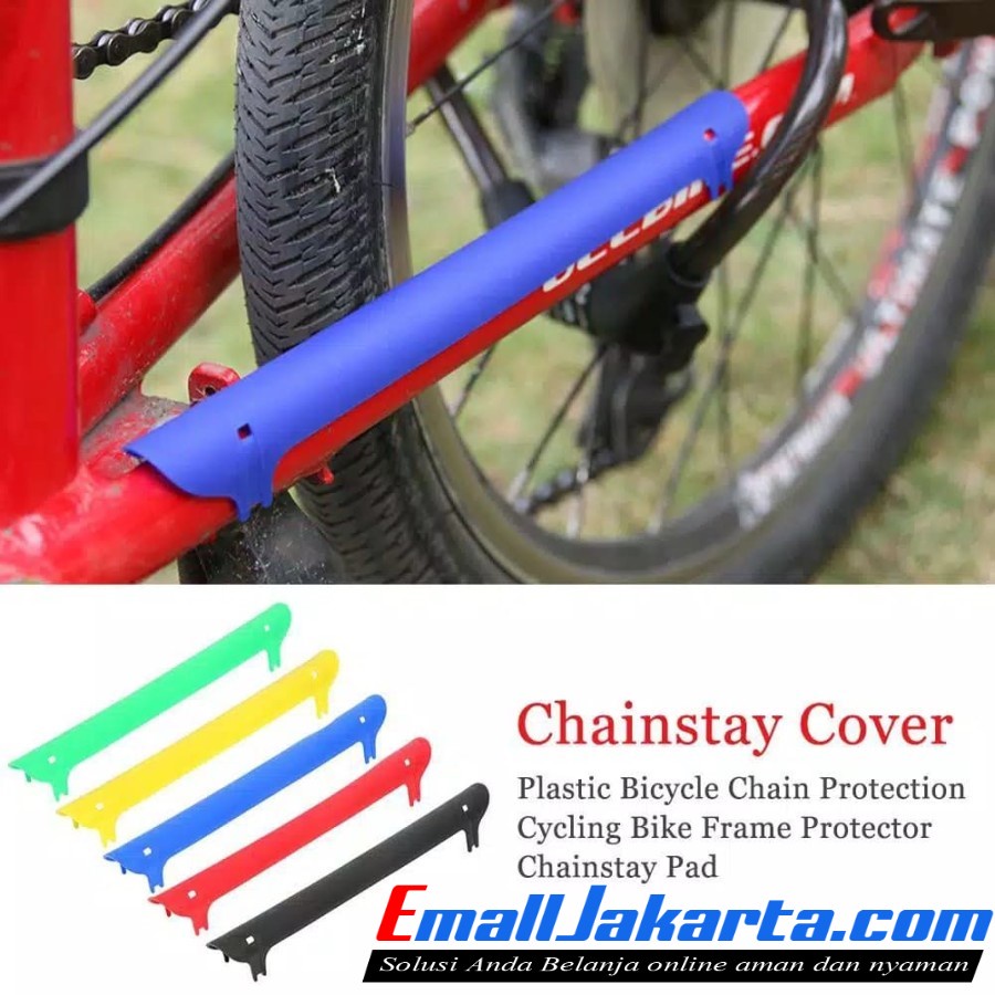 Plastik Pelindung / Cover Frame Sepeda dari gesekan rantai