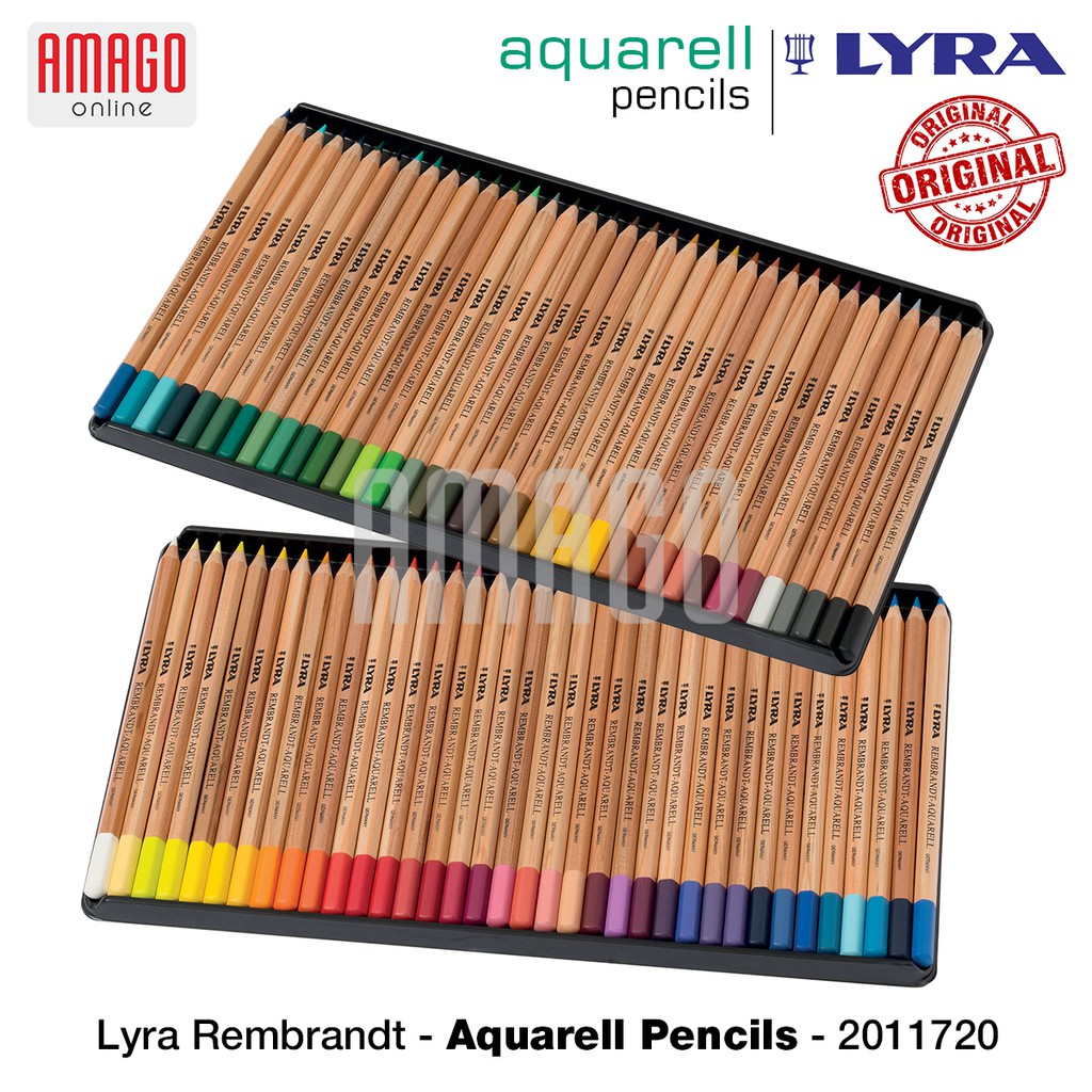 LYRA - REMBRANDT AQUARELL TIN BOX - 72 PCS - ASSORTED COLORS - 2011720