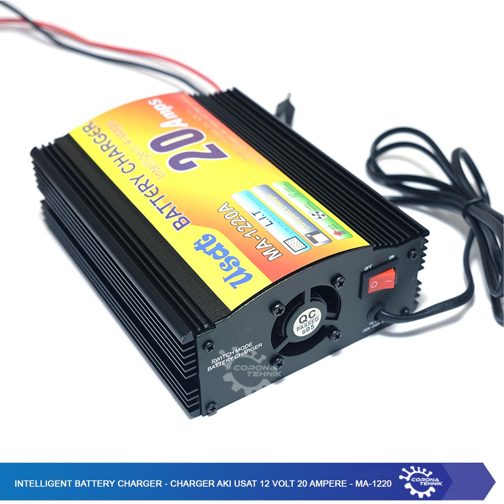 Intelligent Battery Charger Aki USAT 12 Volt 20 Ampere - MA-1220