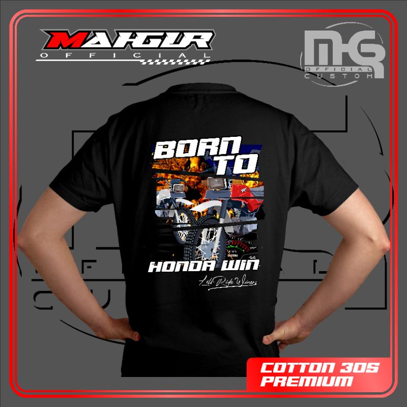 Kaos Honda Win Riders | Born To Honda WIN