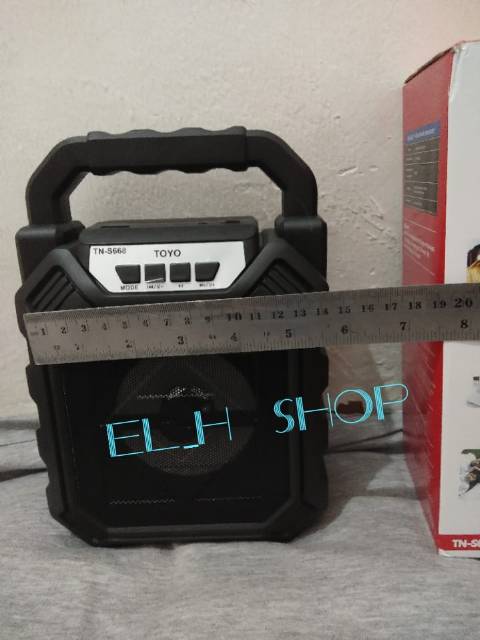 Speaker bluetooth toyo tn s668/ speaker multimedia toyo s668/ speaker portable/ speaker multifungsi