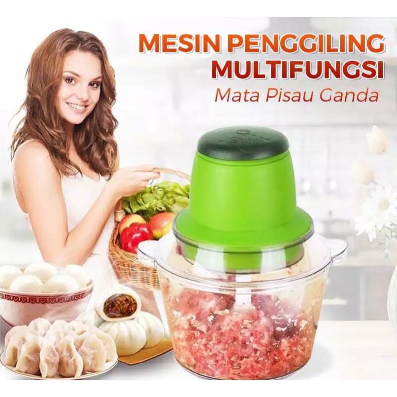 Blender Meat Grider Alat Mesin Penggiling Daging Sayur - Listrik