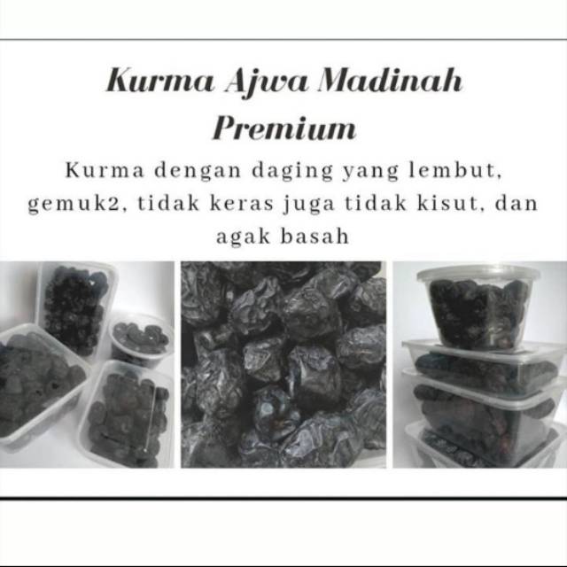 

KURMA AJWA MADINAH PREMIUM