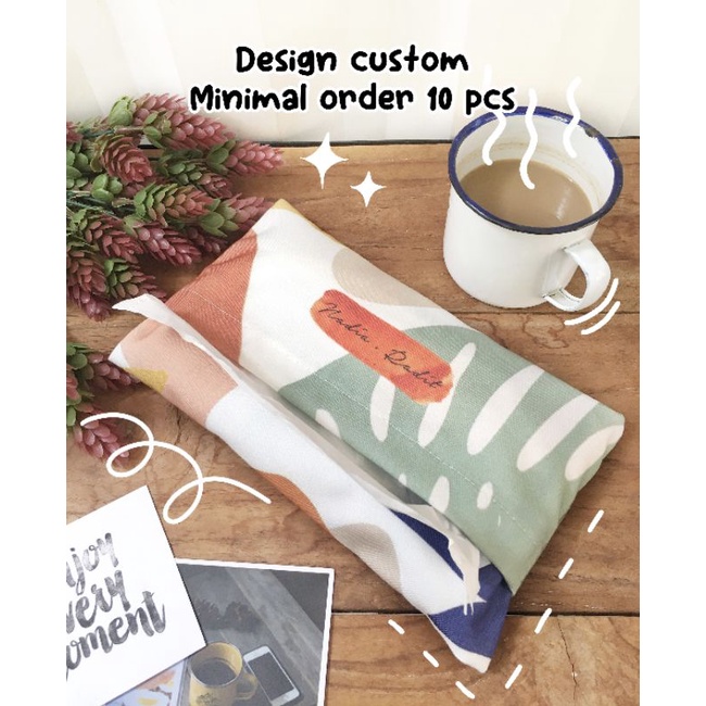 Cover tissue custom fullcolor print (Minimal order 10 pcs)