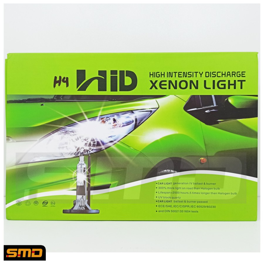 Lampu HID H4 35 Watt Xenon Light Mobil Super Terang