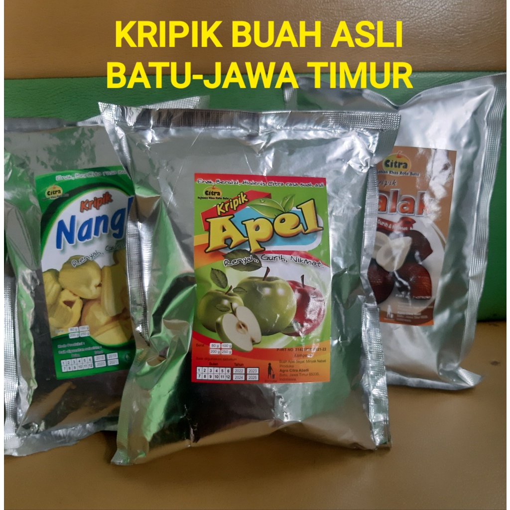 

KRIPIK BUAH APEL NANGKA SALAK BATU MALANG COD