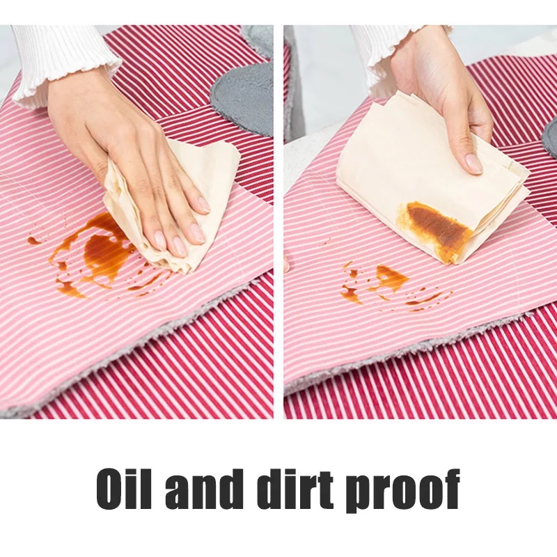 Celemek apron masak anti air perlengkapan dapur waterproof bisa lap-2