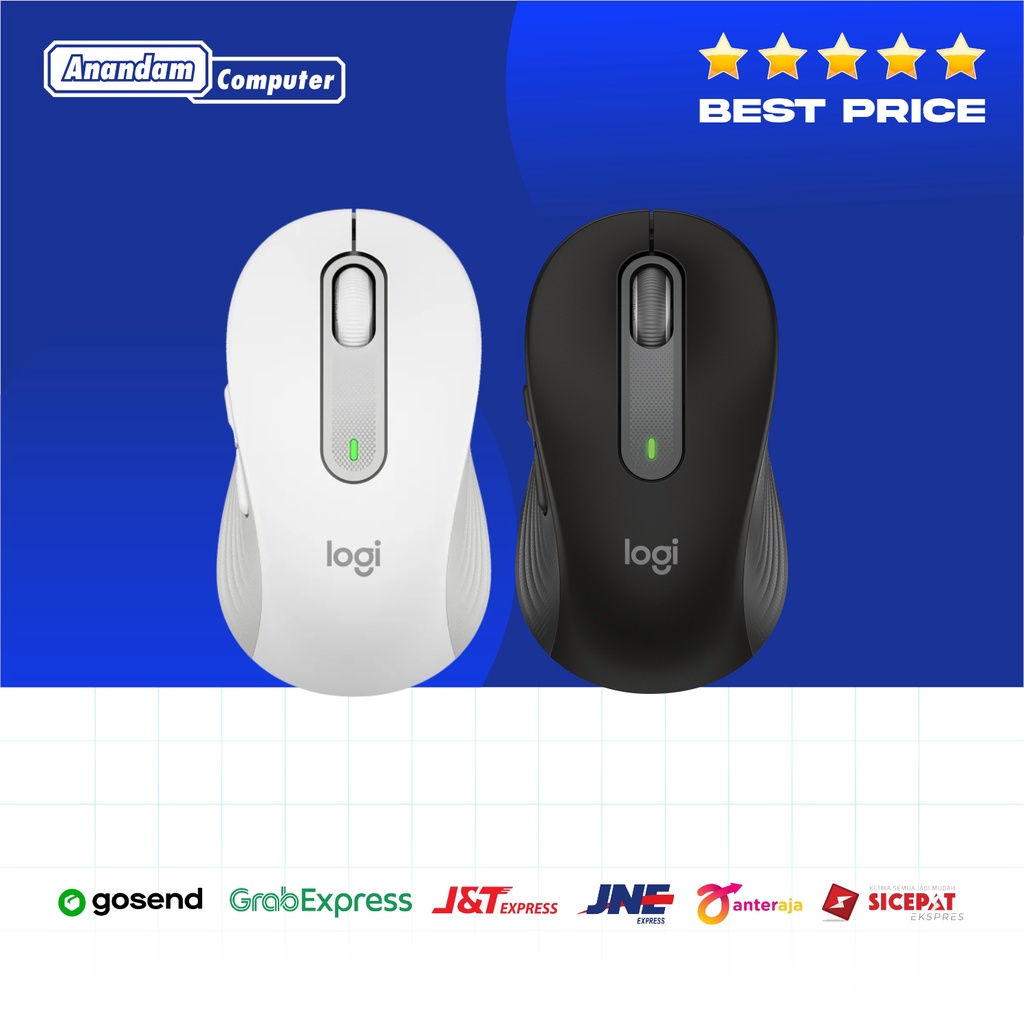 Logitech Signature M650 / M 650 Wireless Mouse Bluetooth Smartwheel