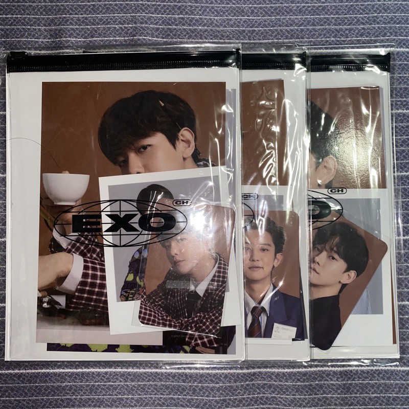 EXO Photopack SG21 Chen Baekhyun Chanyeol (NO PC Selca)