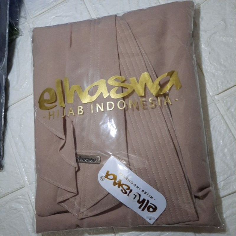 ELHASNA//KHIMAR L ORI ELHASNA/CERUTY BABYDOLL DUA LAYER/KHIMAR ELHASNA/KHIMAR LANCIP-Coksu muda