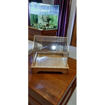 kotak hantaran seserahan rumah / kotak hantaran kaca / size besar 45x40x40cm