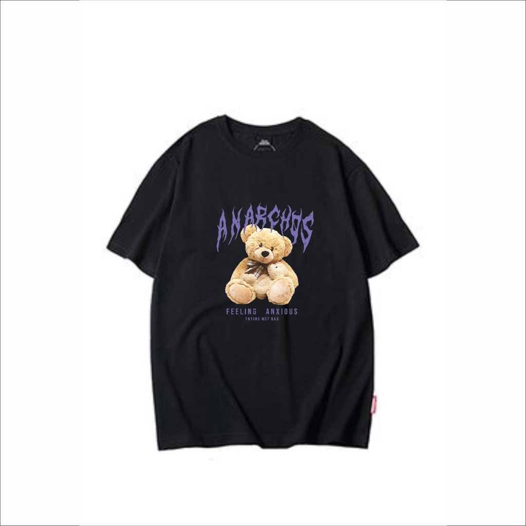 Kaos Oversize Bear Anarcoss Beruang Premium