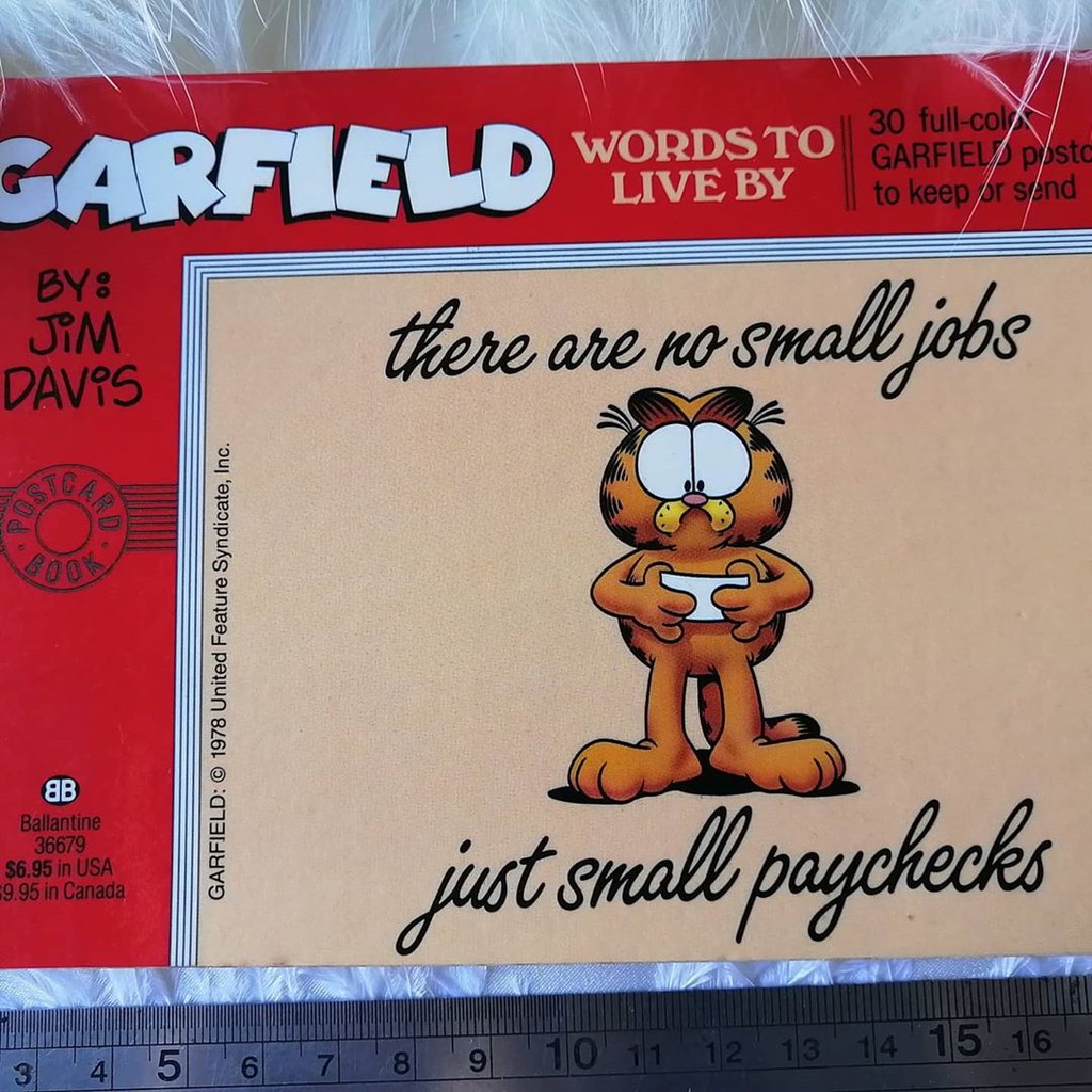 

Postcard Koleksi Garfield