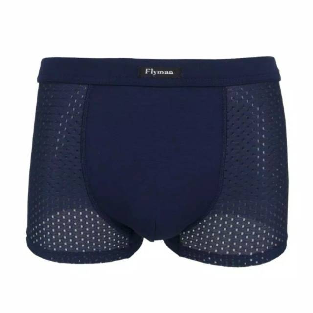 Celana Dalam Boxer Pria Sporty Mesh 3 Pcs FM 3244 good qualitygood  god