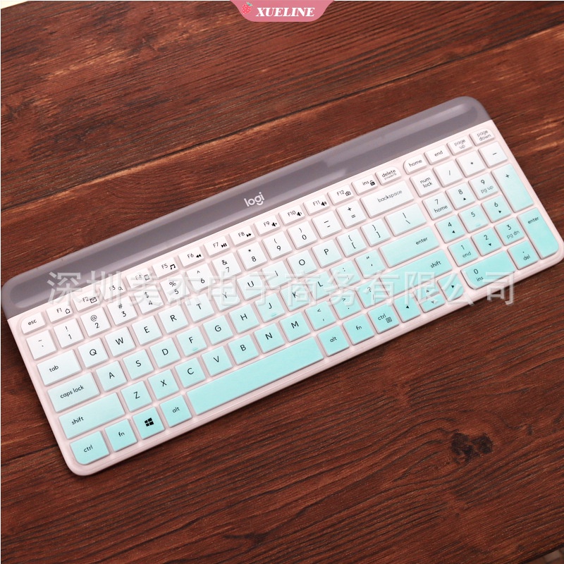 Cover Pelindung keyboard Wireless Logitech MK470 K580 K580 Bahan Silikon Anti Debu K580 MK 470