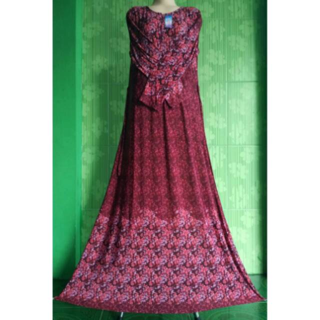 Gamis Jersey Motif