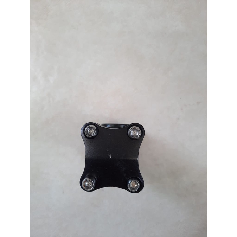 TERMURAH!!! Stem MTB Standar 25.4mm / GENIO Hitam Alloy / Realpict