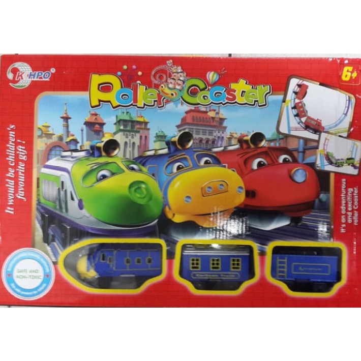 Kereta Chuggington Track Roller Coaster - Mainan Roller Coaster - 702