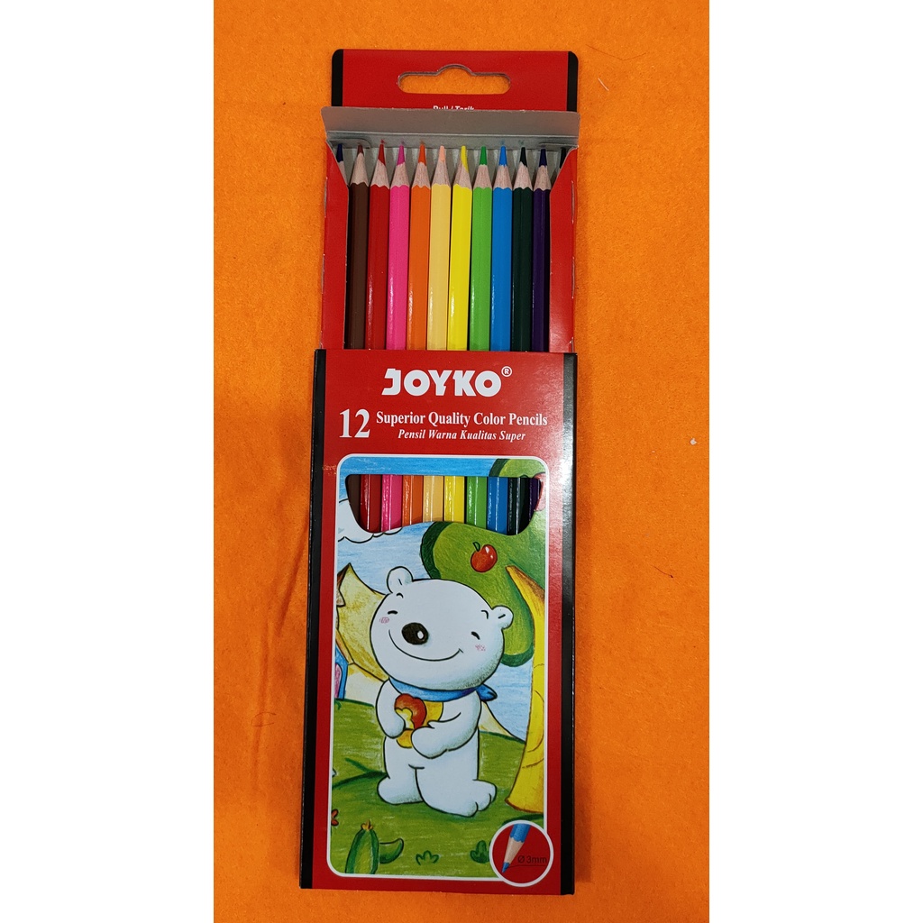 

PENSIL WARNA / KELIR KAYU JOYKO PANJANG 12 W