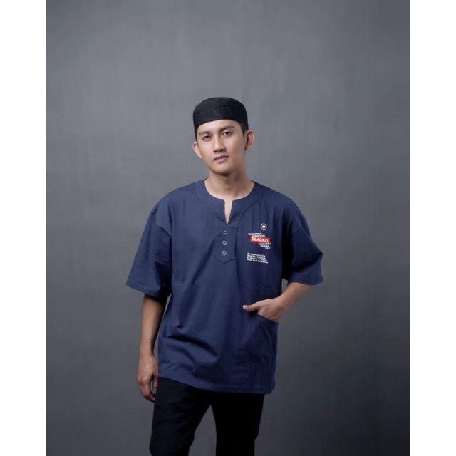 BAJU KOKO KURTA ORIGINAL BLACKID BLUE BLACK