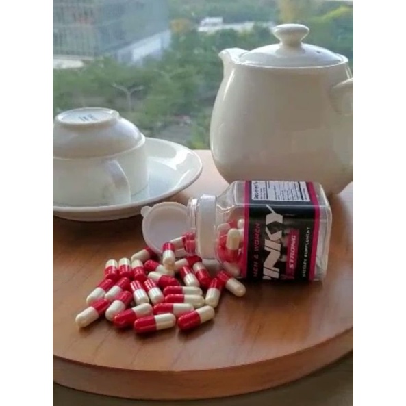 pil pinky strong isi 46 obat diet ampuh original
