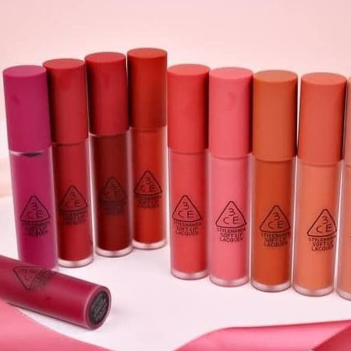 Terlaris 3Ce Soft Lip Lacquer / Lipglos 3Ce - Almost Mauve