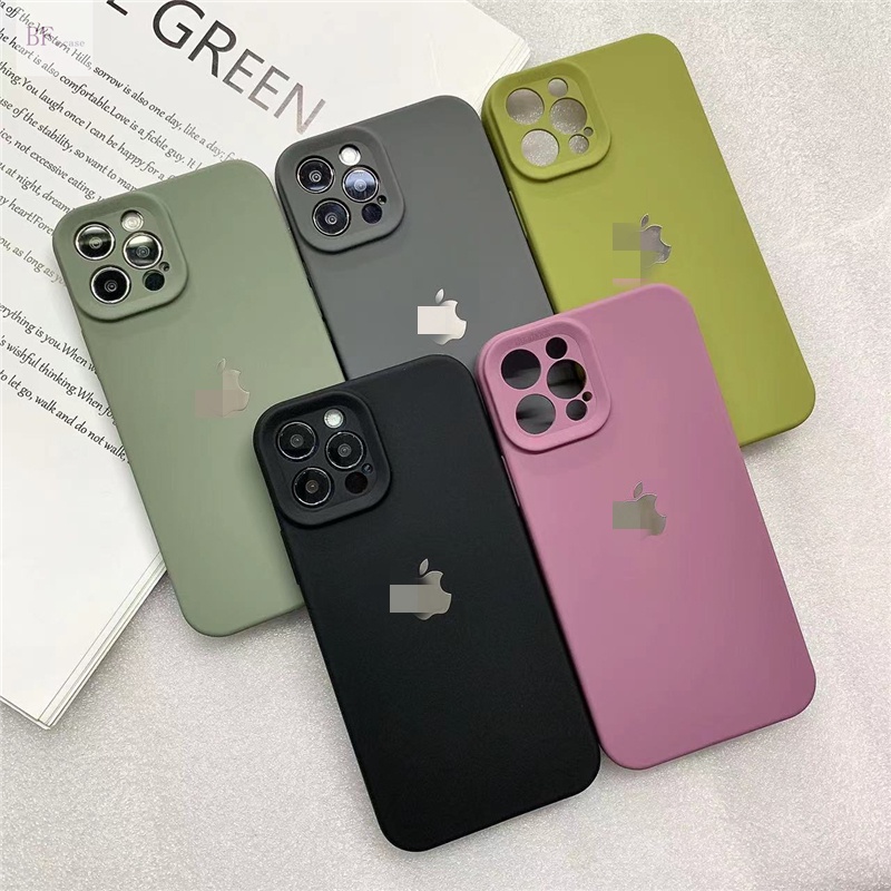 Soft Case Pelindung Lensa Jendela Besar Bahan Silikon Untuk Iphone 11 12 13 Pro Max X XR