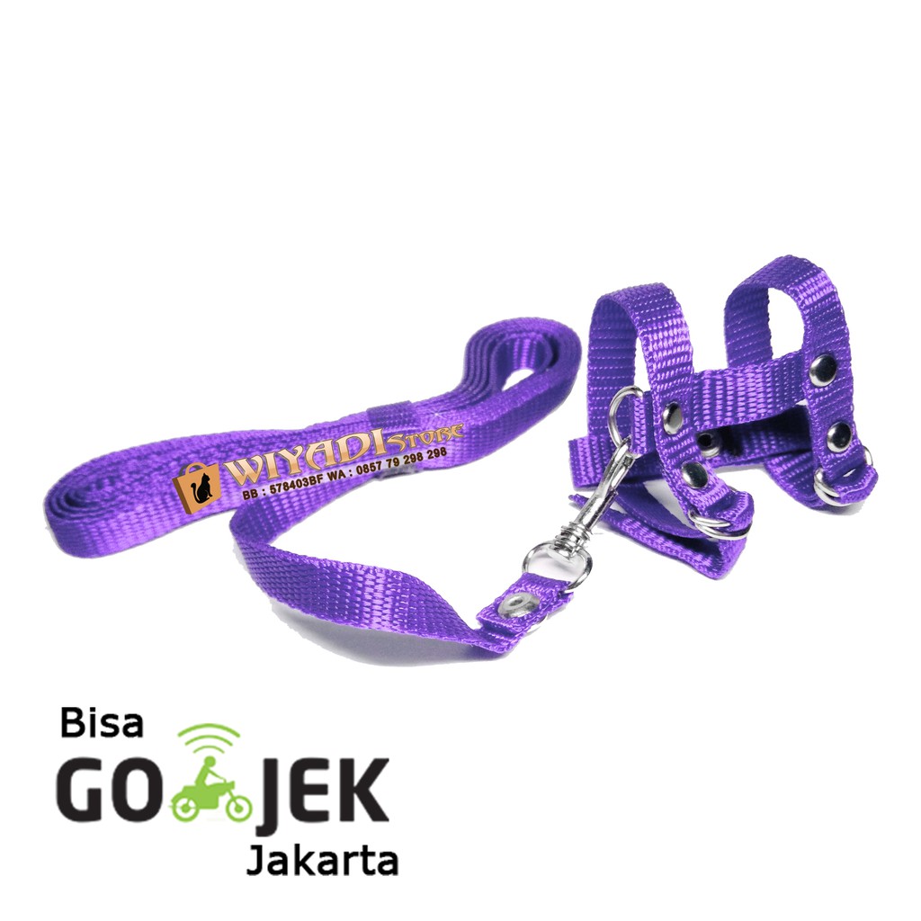 Harness H Hewan Kecil, Harnes Tupai, SG, Landak Mini Size S