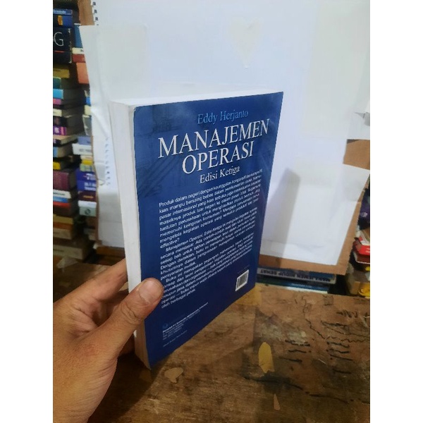 MANAJEMEN OPERASI by Eddy Herjanto