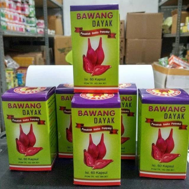 KAPSUL BAWANG DAYAK 60 ORIGINAL