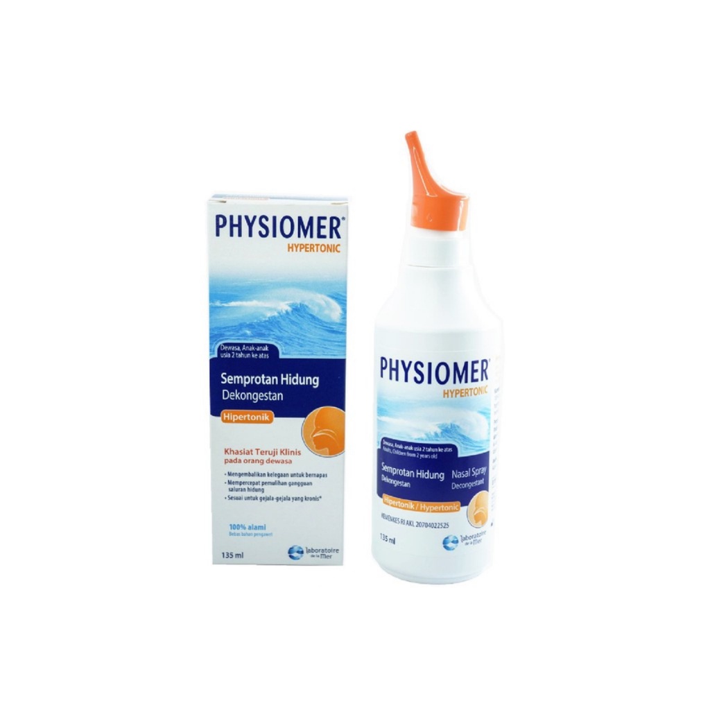 [PROMO] Physiomer Hypertonic Decongestant Semprotan Hidung 135ml