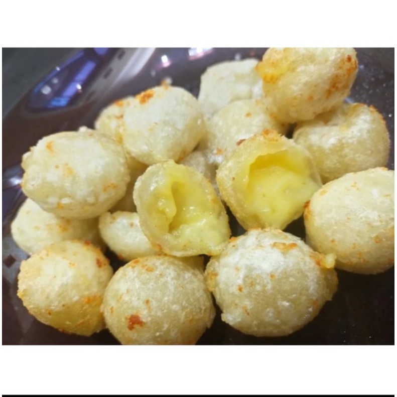 

cimol leleh (cileh).