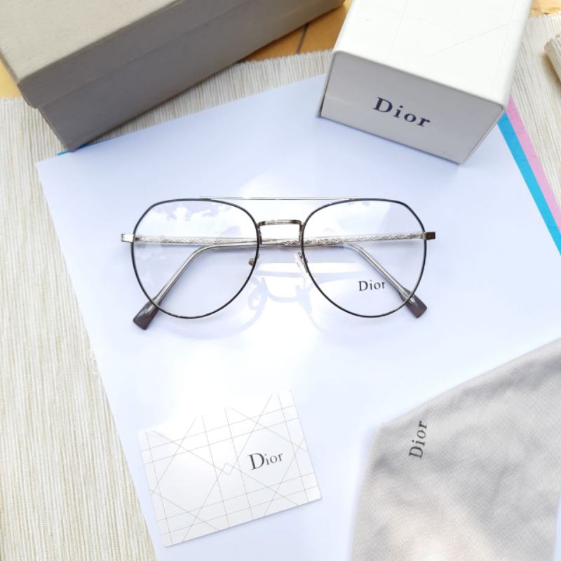 Kacamata Pria Wanita Dio 0252 size 54-16-145 Unisex Eyeglass