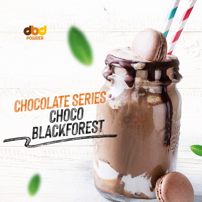 

DISKON - (BISA COD) Bubuk Minuman Cokelat Blackforest - Powder Choco Blackforest