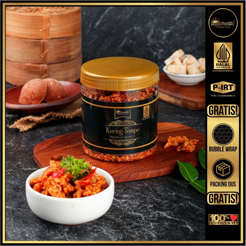 

RadjaFood.id — Kering Tempe Orek Original Manis Krispi — 200g