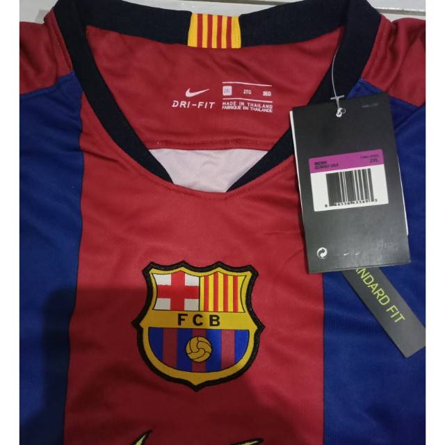 JERSEY OBRAL BIG SIZE XXL/2XL BARCELONA EL CLASSICO 2018-2019 GRADE ORI
