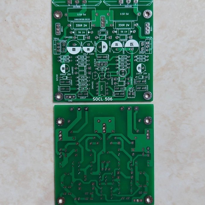 Harga Bagus PCB SOCL 506 Amp Dauble layer